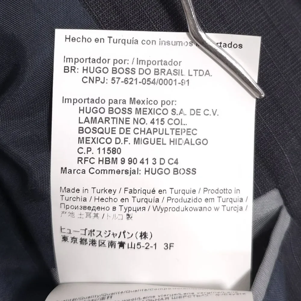 HUGO BOSS Mens NWOT Sport Coat 46R Wool LANIFICIO‎ FRATELLI TALLAI DI DELFINO